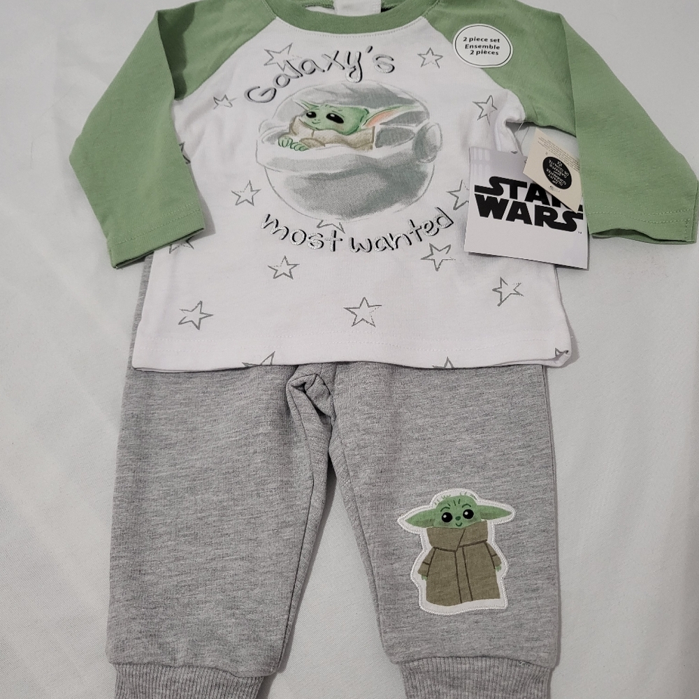 Star Wars Gray Baby Apparel Tag